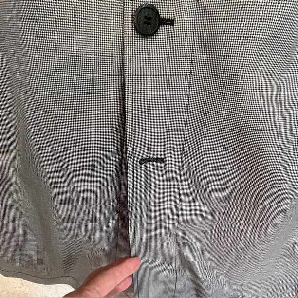 Canali Rain & Wind Tech Coat Loro Piana Sports Fabric Size 52 Reversible Silk - Picture 4 of 15